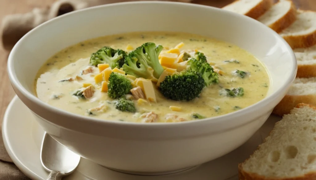 Chicken Broccoli Cheddar Soup